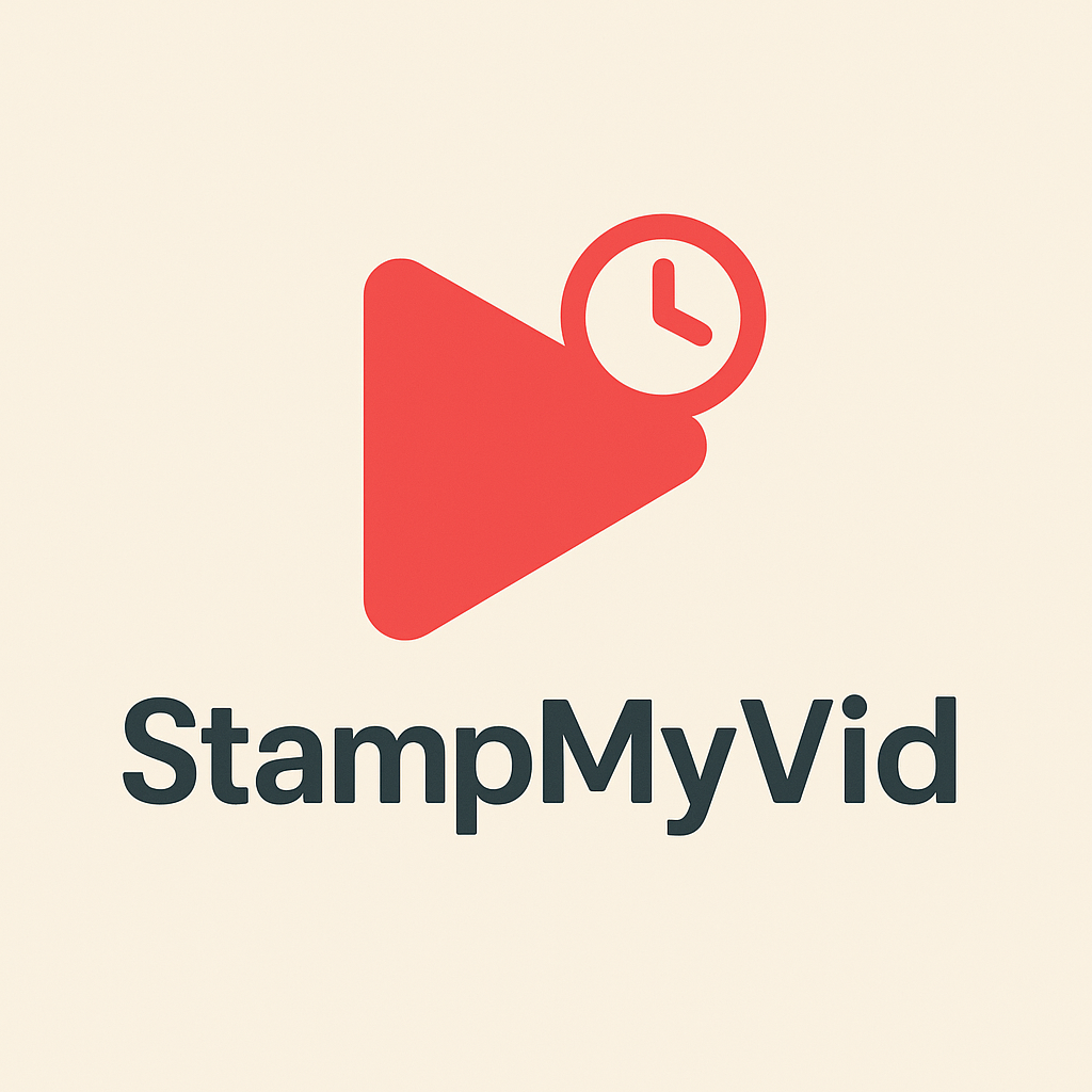 YouTube Timestamp Generator - StampMyVid Logo